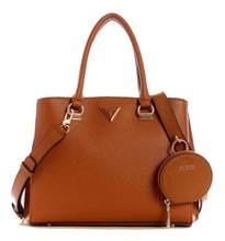 Guess Alexie Medium Girlfriend Triple Compartment Satchel