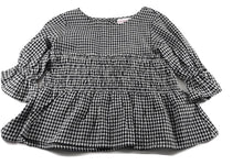 Design History Toddler Girls' Gingham Print Top
