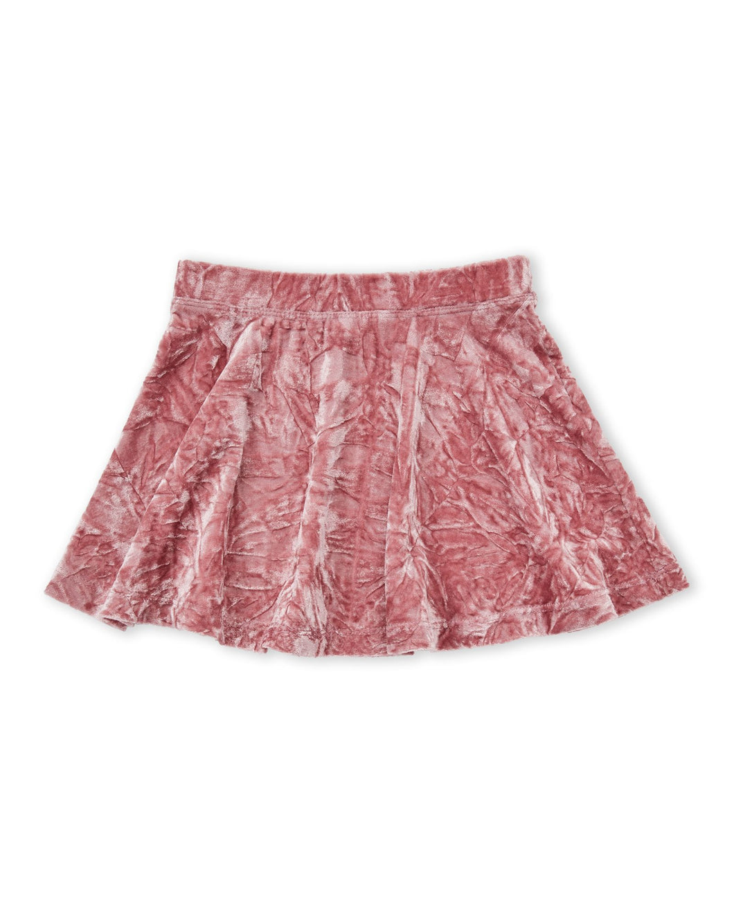 Design History Girls' Crushed Velvet Skirt 6X