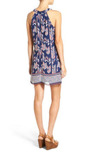 Speechless Juniors Printed Halter Shift Dress Size Small