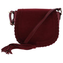 INC International Concepts Willow Saddle Tassel Bag