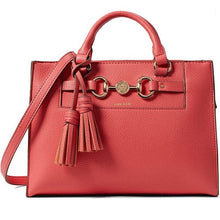 Anne Klein East West Horsebit Satchel Bag