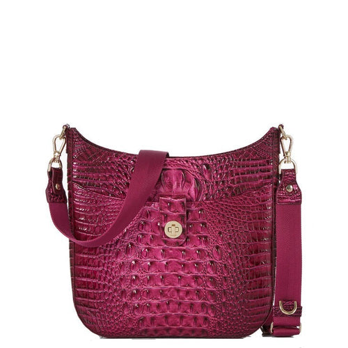 BRAHMIN Leia Pomegranate Melbourne Crossbody
