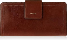 Logan Leather RFID Tab Clutch Wallet