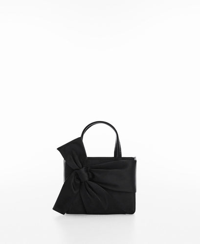 MANGO Women's Bow Detail Bag