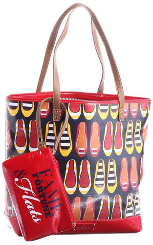 Nine West Can't Stop Shopper Multi Color Tote