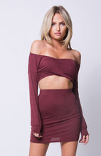 Off Shoulder Solid Set