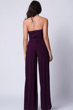 Strapless Double Slit Jumpsuit