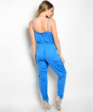 Alythea Womens Spaghetti Strap Jumpsuit Size S