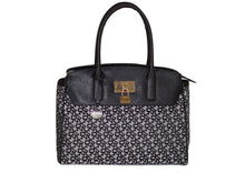 DKNY Heritage w Saffiano PVC Satchel White/Black