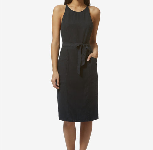 Avec Les Filles Open-Back Apron Dress 6