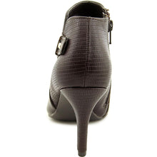 Alfani Gabry Leather Dress Booties TMoro Size 10M