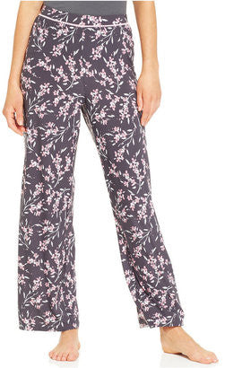 Alfani Printed Pajama Pants Painted Spring Large