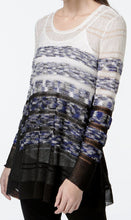 Alfani Chiffon-Hem Trapeze Sweater Size X-Large