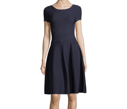 Emporio Armani Flared Knit Dress