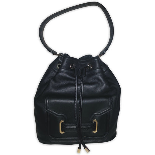 Vince Camuto Jess Drawstring Shoulder Bag Black