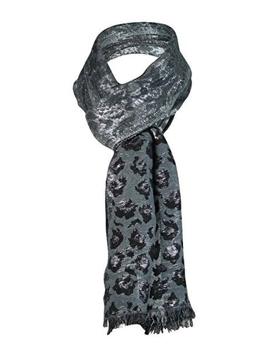 Cejon Women's Animal Shine Scarf Grey