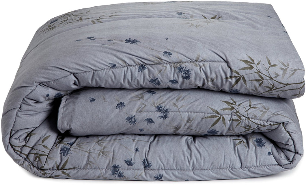 Calvin klein bamboo flowers queen comforter Clearance