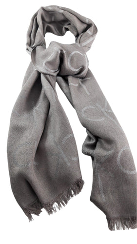 Calvin Klein White Label Ombre Logo Scarf