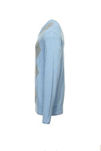 Club Room Men's Argyle V-Neck Sweater Large