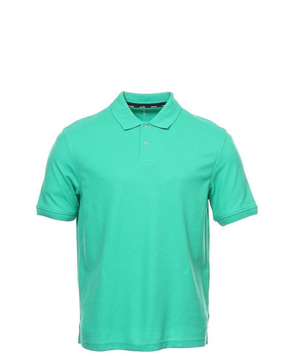 Club Room Short Sleeve Solid Estate Performance Polo Menthol Mint Size M