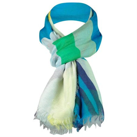 Collection XIIX Women's Face-to-Face Sheer Wrap Scarf Bubble Mint