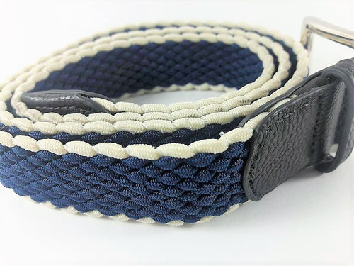 Dibi Solid Navy Elastic Belt