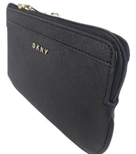 DKNY Small Bryant Zip Wristlet  Black
