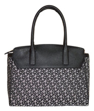 DKNY Heritage w Saffiano PVC Satchel White/Black