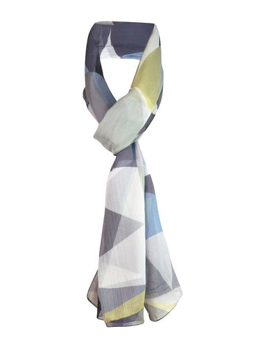 Echo Design Women's Geometric Print Chiffon Scarf