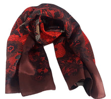 Echo Design Womens Paisley Lace Print Scarf