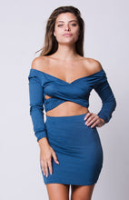 Off Shoulder Solid Set