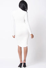 Long Sleeve Choker Dress