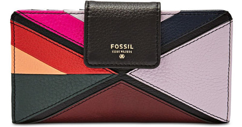 Fossil Women's Sydney Patchwork Tab Clutch