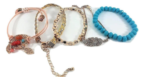 GS by Gemma Simone Turquoise Friendship Bracelet