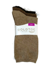Gold Toe Women's 4-Pk. Premier Flat-Knit Crew Socks