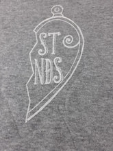 Little DiLascia Baby "STNDS"  Onesie Heather Grey