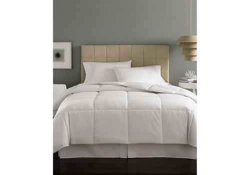 Home Design Mini Stripe 230T Down Alternative Twin Comforter