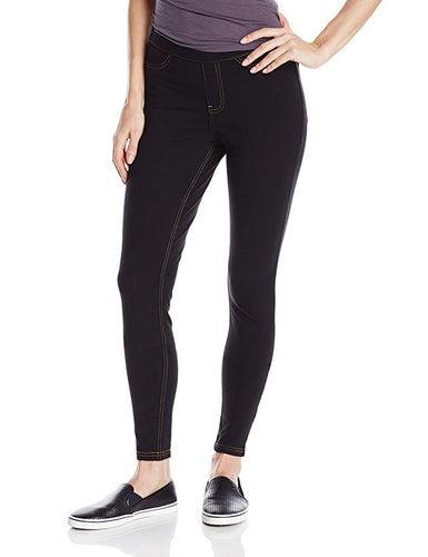 Hue Jersey Denim Leggings Black XS