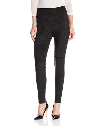 Hue Ultra Suede Leggings Black M