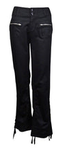 INC Deep Black Cropped Utility Zip-Pocket Pants Curvy Fit 2