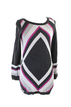 INC International Concepts Colorblocked Tunic Sweater Size Medium