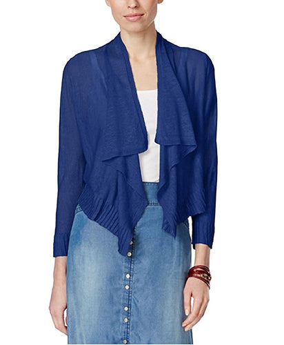 INC International Concepts Petite Draped Cardigan