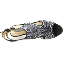 INC International Concepts Goldee 2 Open Toe Slingback Heel Size 7.5M