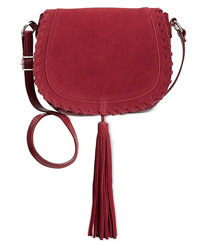 INC International Concepts Willow Saddle Tassel Bag