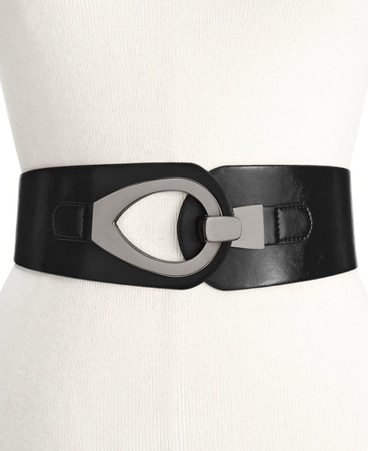 INC International Concepts Hook Front Stretch Belt S/M