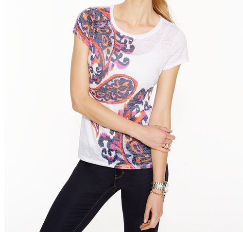 Inc International Concepts Paisley-Print Embellished Tee