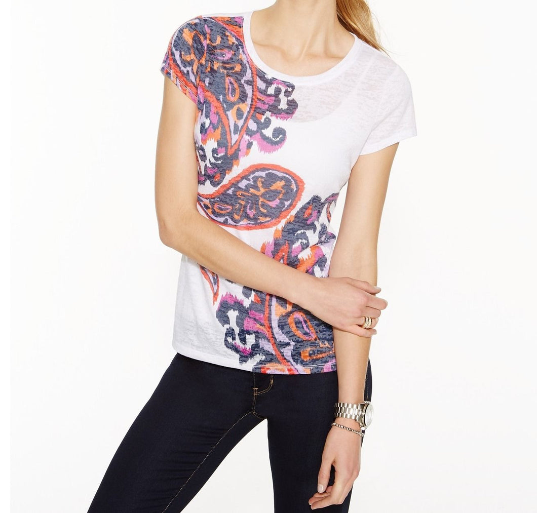Inc International Concepts Paisley-Print Embellished Tee