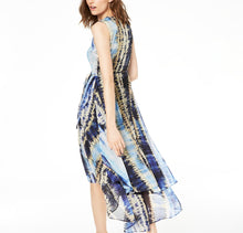 INC International Concepts Petite Tie-Dyed High-Low Dress