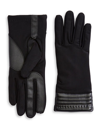 Isotoner Smartouch Texting Women's Stretch Gloves Black